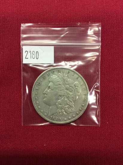 1885 Morgan Silver Dollar