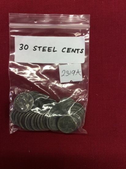 (30) Steel Cents