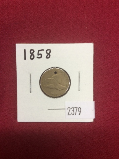 1858 Flying Eagle Cent