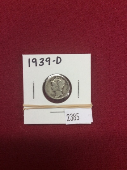 (2) Mercury Dimes: 1939-S & 1939-D