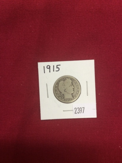 1915 Barber Quarter