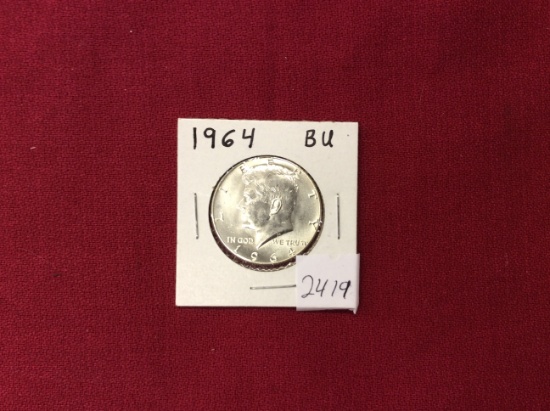 1964 Kennedy Half Dollar B/U