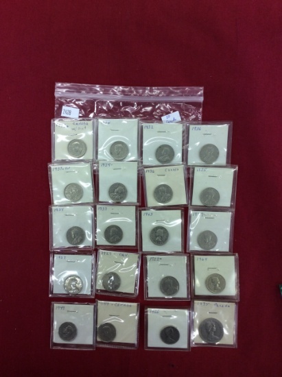 (20) Canadian Nickels