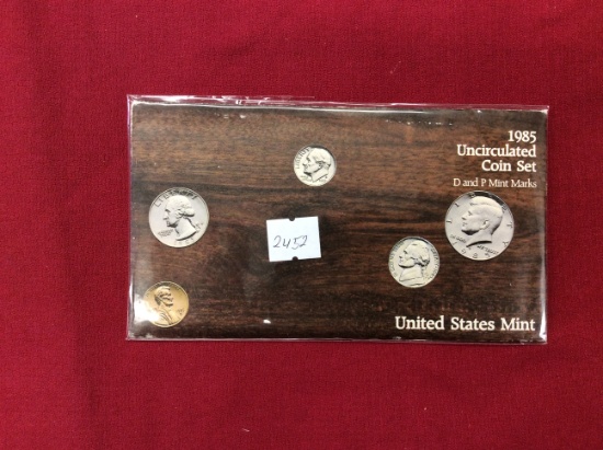 1985 Uncirculated Coin Set