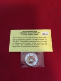 Colored Kennedy Half Dollar Collector Coin
