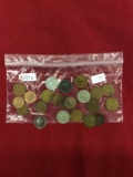(20) Assorted World Coins