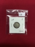 1923 Mercury Dime, F