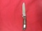 Bowen USA Delrin Handled Straight Knife, Model 1678 No Cracks