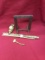Wood Carvings by Nelson Hildebran, axe, toy, picture frame