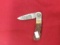 1986 Gerber NKCA Single Blade Pocket Knife, Bone, Lock Back #4486/6200