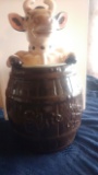 Borden's Elsie The Cow Barrel Cookie Jar