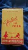 Mothers Ice Cream Box Nappanee,IN