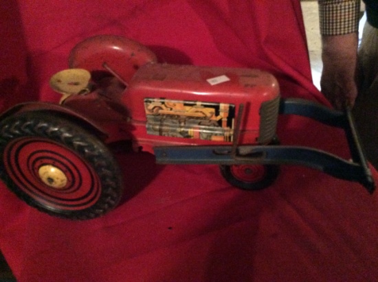 Marx Tractor w/ Loader Frame - No Bucket
