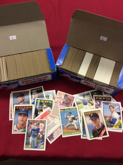 2 Boxes of Mixed Baseball Cards