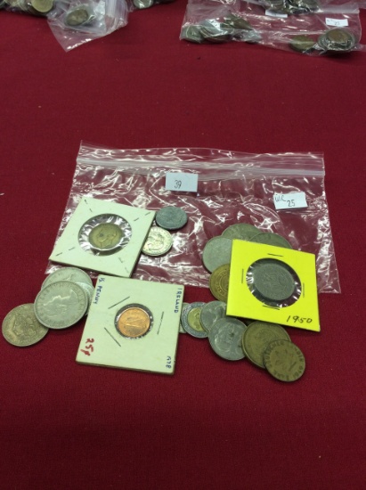 25 World Coins