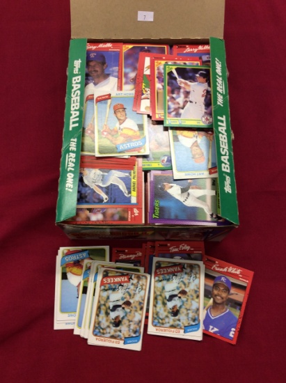 Box of 1970's,80's,90's Misc. Baseball Companies  Cards