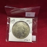 1923 Peace Dollar MS-63