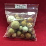 Bag of Early Clay Marbles