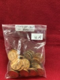 1970-S Pennies B/U Roll