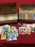 1 Box of Mixed Football and 1 Box of Mixed Baseball Cards