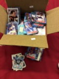 Box of Mixed Baseball & Football Cards