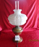 Aladdin Lamp With Globes  26 Inches Tall