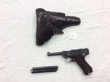 WWII Era Mauser 1937 Pistol with Original Leather Holster