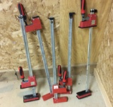 5 Bessey Bar Clamps