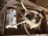 Flat of Antlers, Bags of Shot, Misc. Items