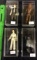 4 Star Wars Figures: Darth Vader, Princess Leia, Chewbacca, Han Solo