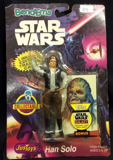 Bend-Ems Star Wars Han Solo with Star Wars Galaxy Bonus Card