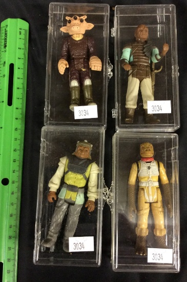 4 Star Wars Figures: Bossk, Ree-Yees