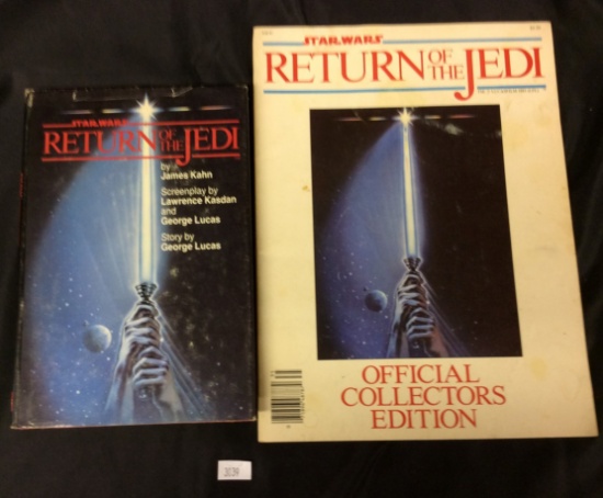2 Star Wars Return of the Jedi Books Official Collectors Edition