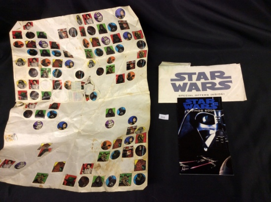 Star Wars Saving Book and Sticker Sheet