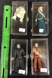 4 Star Wars Figures: R2D2, Palpatine, Bib Fortuna, Obi-Wan Kenobi
