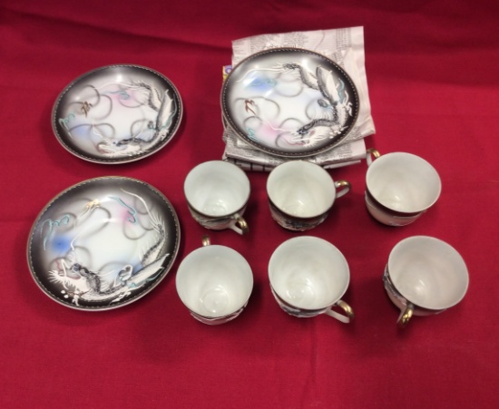 Dragonware Cup And Saucer Set