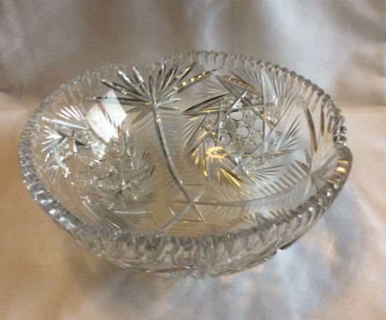 Cut Glass Bowl