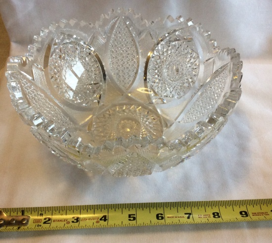 Cut Glass Bowl