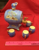 Dragonware Dispenser With 4 Cups