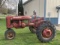 Farmall B tractor, running, rear weights
