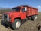1979 International S 1954 Tandem Axle Grain Truck, 20 Foot Steel Bed, Sherlock Roll Tarp, 416,000 Mi