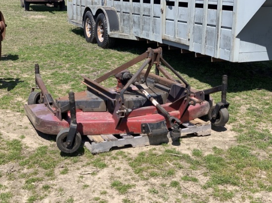 Three point finish mower