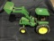John Deere front wheel assist with loader 1/16 scale