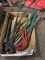 Miscellaneous items including plumber pliers