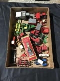 Assorted Small Scale Farm Toys And Allis Chalmers Watch