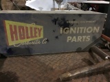 Holley ignition parts storage box and contents 24 x 10 10 x 7