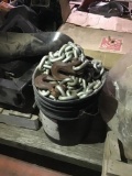 Bucket of large chain