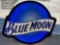 Lighted Blue Moon Sign 21”x18”