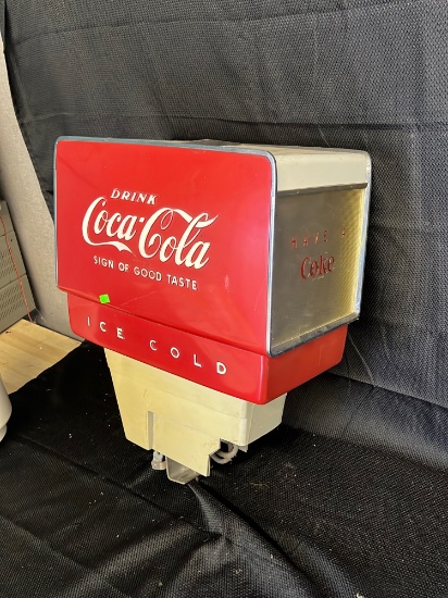 Vintage Boat Moter Coca Cola Pop Dispenser..