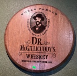 Dr. McGillicuddy’s Whiskey Barrel lid 20”